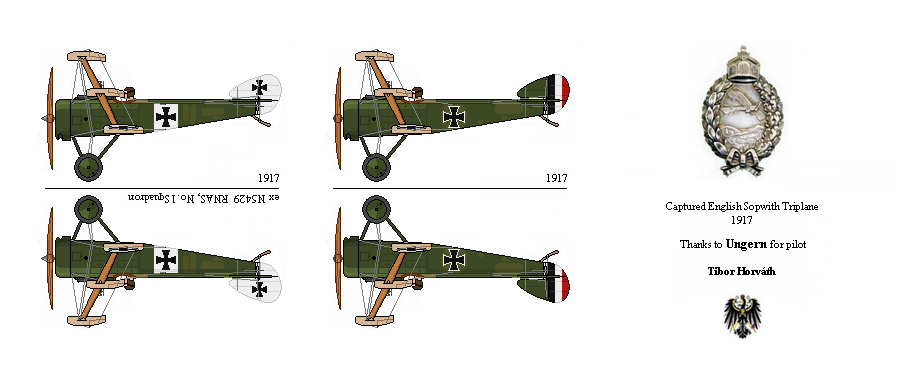 German Sopwith Triplane (Captured)